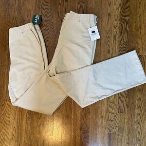 (2) pair L.L. Bean Classic Fit Kahki   pants size 5 Reg NWT woman's